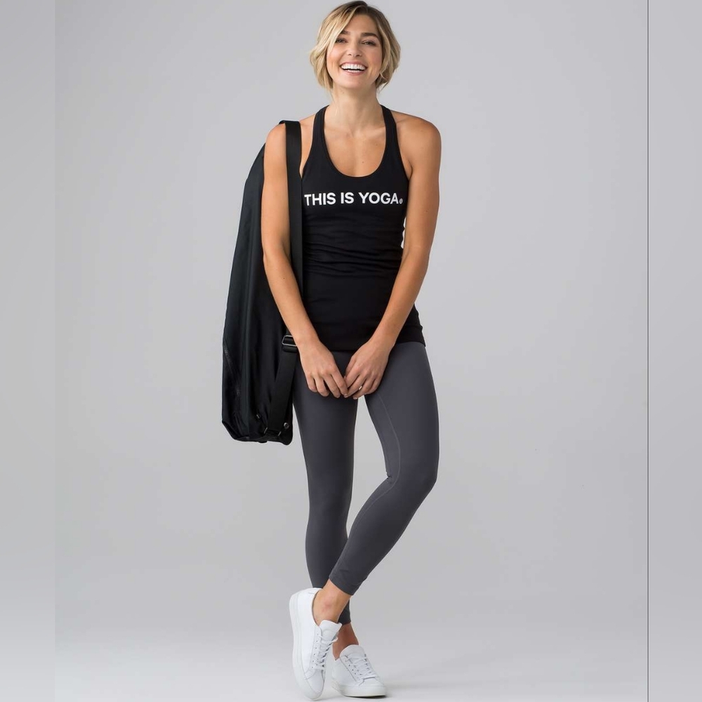 THIS IS YOGA RACERBACK TANK - Picture 2 of 4